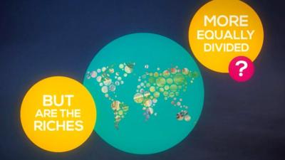 Are the riches more equally divided?