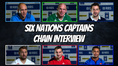 Six Nations 2015: Captains take our chain interview