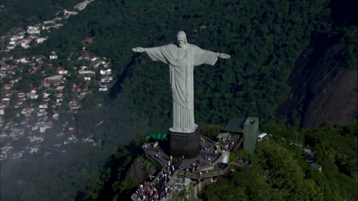 Christ the redeemer statue in Rio.