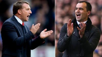 Brendan Rodgers and Roberto Martinez