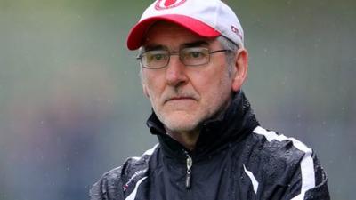 Tyrone manager Mickey Harte