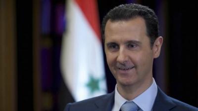 Syria's president Bashar al-Assad