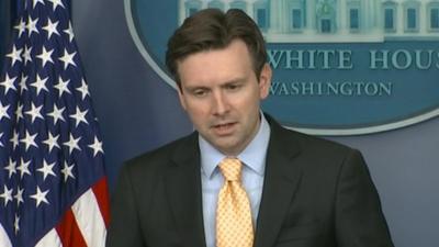 White House spokesman Josh Earnest