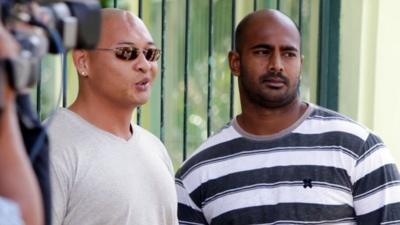 Andrew Chan and Myuran Sukumaran - file image