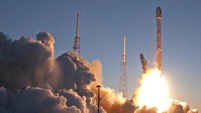 SpaceX Falcon 9 rocket launches