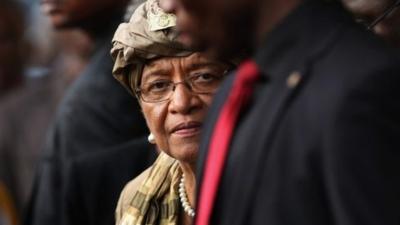 Liberian President Ellen Johnson Sirleaf