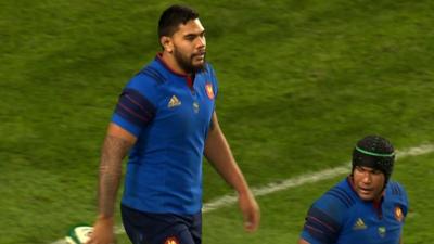 Taofifenua scored late on for France