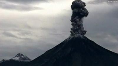 Colima volcano, Mexico