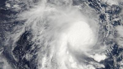 Tropical Cyclone Marcia in the Coral Sea