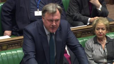 Shadow chancellor Ed Balls