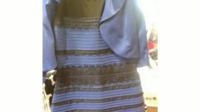 Blue dress picture