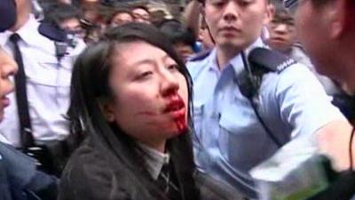 Hong Kong protester