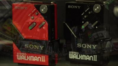 Walkman cassette players