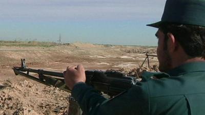 Fighter in Afghanistan