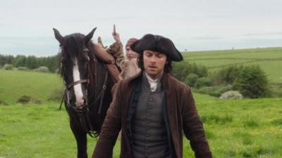 Scene from Poldark