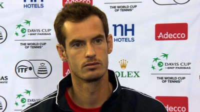 Davis Cup 2015: Murray expects 'great' Davis Cup atmosphere