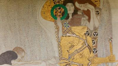 The Beethoven Frieze by Klimt