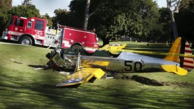 Crashed plane