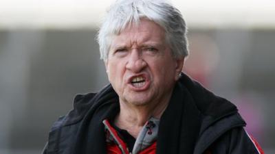 Derry manager Brian McIver