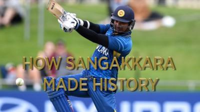 Sri Lanka's Kumar Sangakkara