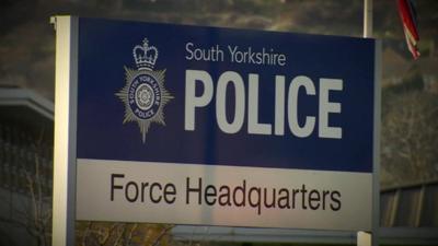 South Yorkshire Police sign