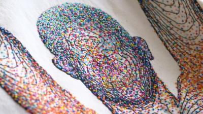 Microbiome embroidery