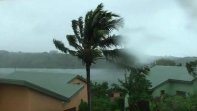 Storms hit Vanuatu