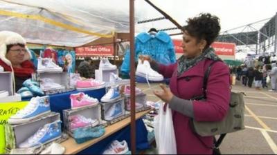 Walsall's money-spinning Sunday market at Bescot has now been running for over 20 years