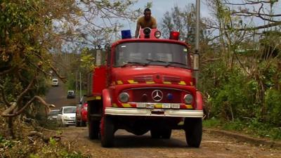 Emergency vehicle in Vanuata