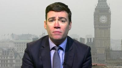 Shadow health secretary Andy Burnham