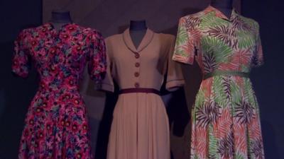 Dresses in the Imperial War Museum