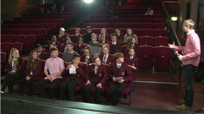 Pupils from Hertswood Academy Borehamwood give their thoughts on party political broadcasts aimed at their age group.