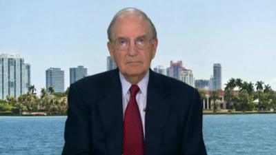 George Mitchell speaks to the BBC