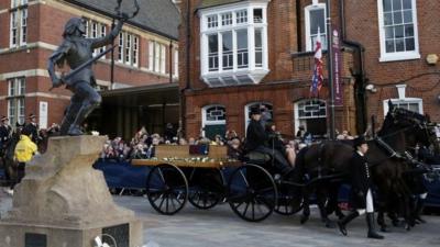 Richard III cortege