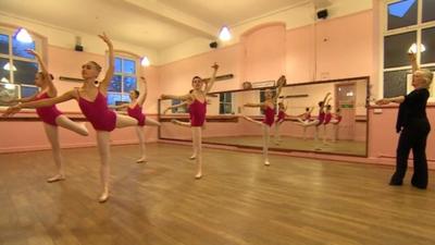 Pupils at Skelton Hooper School of Dance