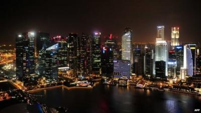 Singapore skyline