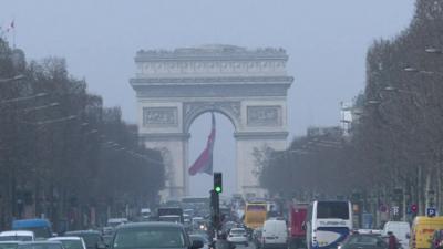 The Arc de Triumph