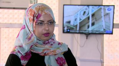 Sumaya Al-Mashgari, 24-year-old university student in Aden