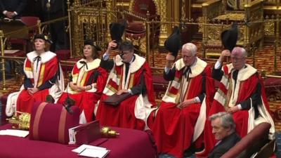 Prorogation ceremony in Parliament