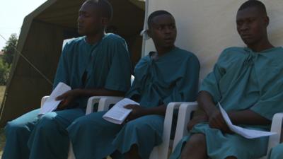 Boys awaiting circumcision