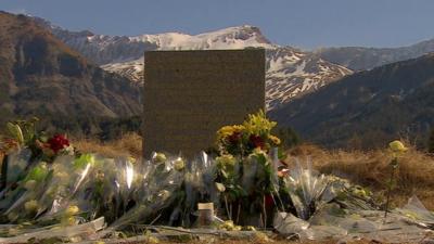 Memorial to the victims of Flight 4U 9525
