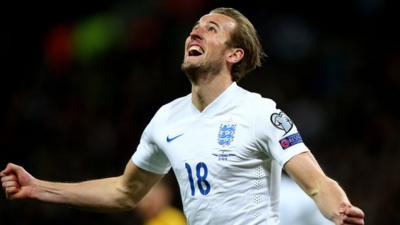 England and Tottenham forward Harry Kane