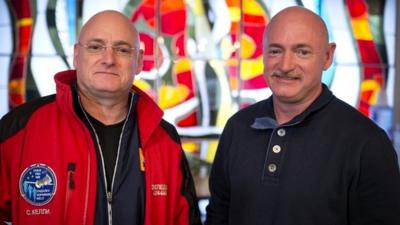 Twins Scott and Mark Kelly