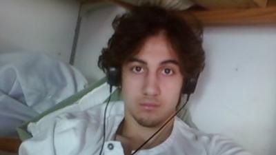 File photo of accused Tsarnaev issued by US Attorney's office during his trial