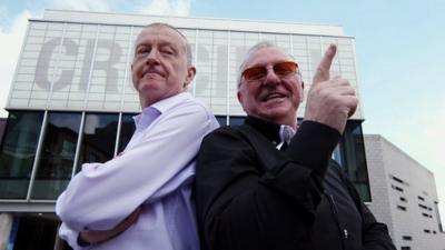 Steve Davis and Dennis Taylor