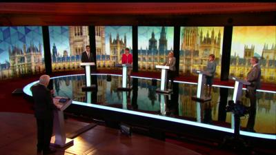 Leaders on election debate set