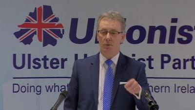 Leader Mike Nesbitt outlined the parties policies