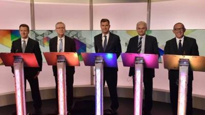 Election debate on the economy