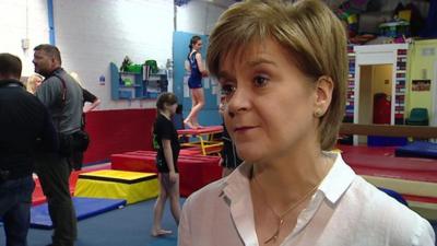 SNP leader Nicola Sturgeon