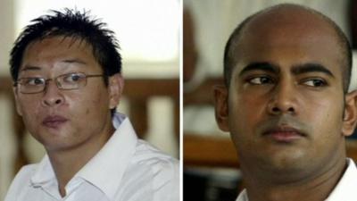 Andrew Chan and Myuran Sukumaran